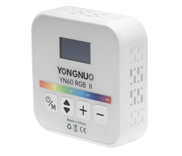 Yongnuo YN60 RGB II - WB (2500K - 9900K) biała - 1264389 - zdjęcie 2